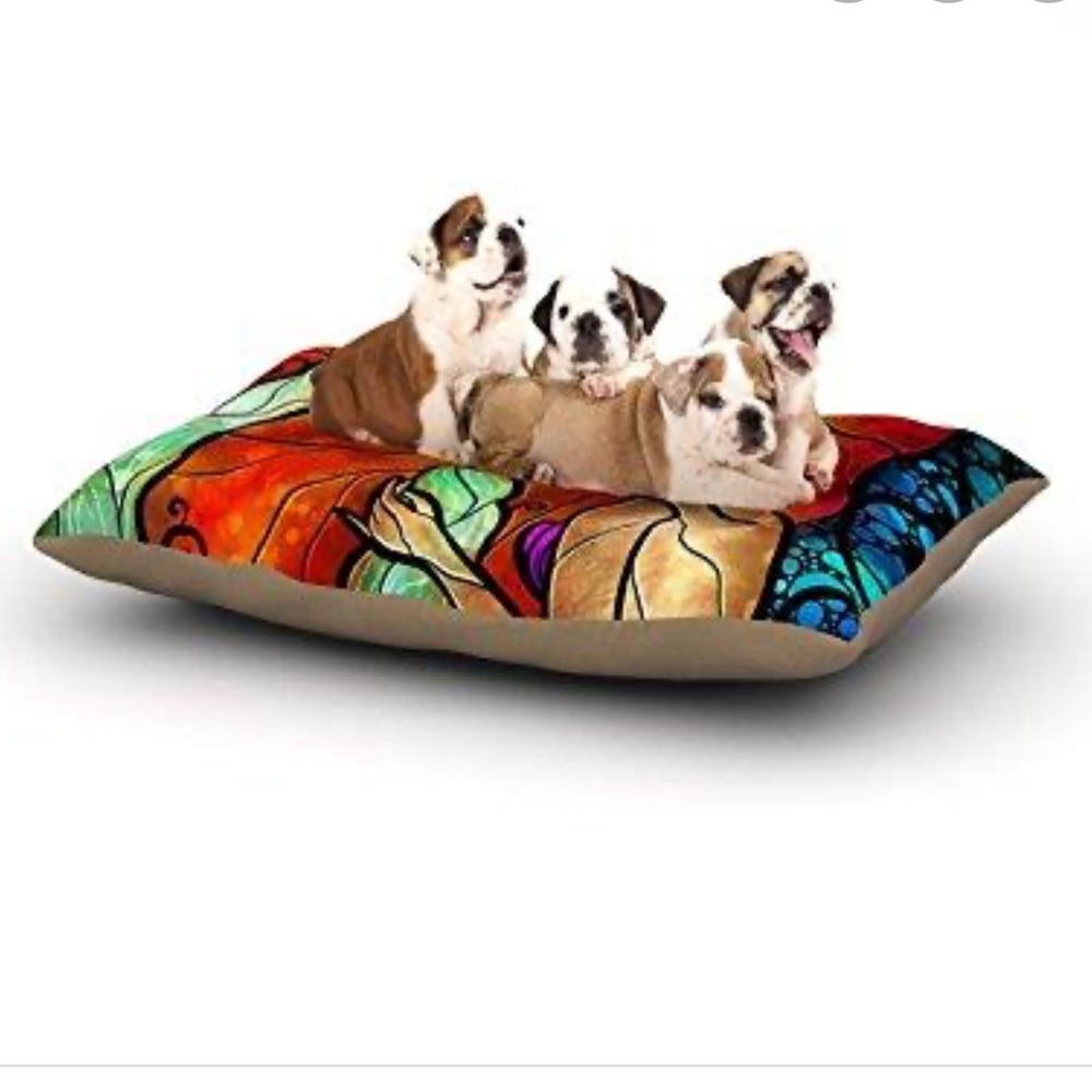 KESS InHouse Mandie Manzano Ariel Dog bed cover